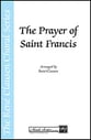 Prayer of Saint Francis SATB choral sheet music cover